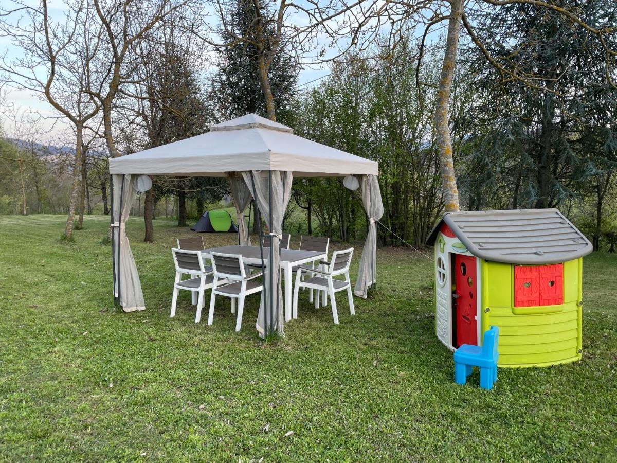 I Falchi Pellegrini - Bungalow E Tenda Hostel Monzuno Bagian luar foto