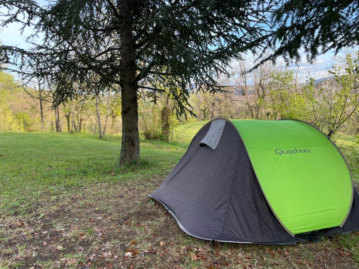 I Falchi Pellegrini - Bungalow E Tenda Hostel Monzuno Bagian luar foto